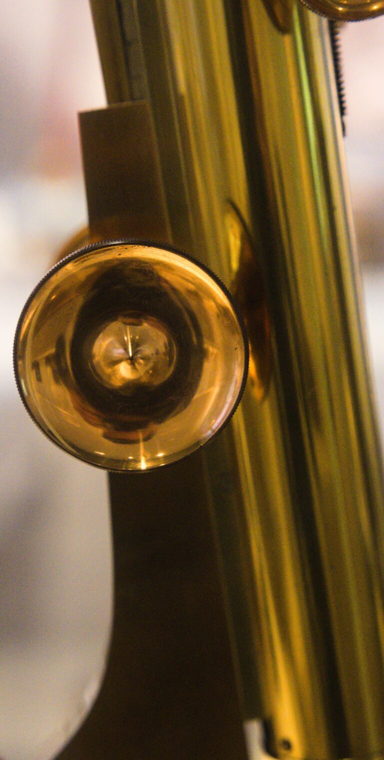Old microscope part