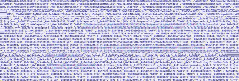 DanaBot obfuscated JS file